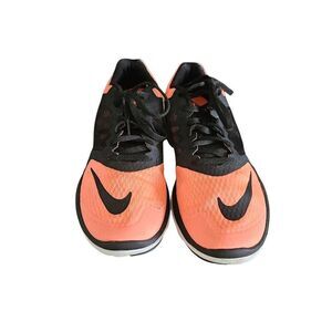 Nike womens Sz 8.5 coral and black fs lite Run Running shoes